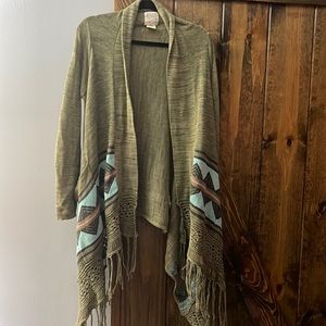 Billabong fringe sweater